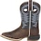 Durango Kids Western Boot, 4 M, Leather, 8 in H, Belgian Brown/Denim Blue DBT0218Y - alternate 5